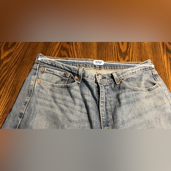 Levi’s Regular Fit 505 36x30 Men’s Blue Jeans 36 straight leg - Picture 10 of 16